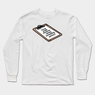 Brooklyn nine nine quote Long Sleeve T-Shirt